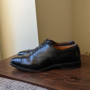 Allen Edmonds Park Avenue 5615 Black Cap Toe Oxford Dress Shoes Men's 13B